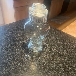 Vintage dispenser/apocathary jar 🫙 can be used for a number of item.